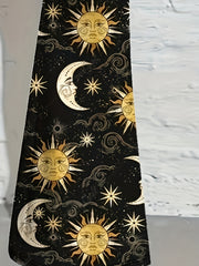 Sun & Moon Print Cami Top & Flared Leg Pants Set
