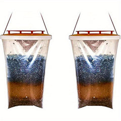 Fly Bag Hanging Fly Trap Outdoor Bug Catcher With Natural Attractant