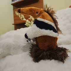 Adorable Anteater Plush Doll Soft Fur Perfect Gift Friends & Family