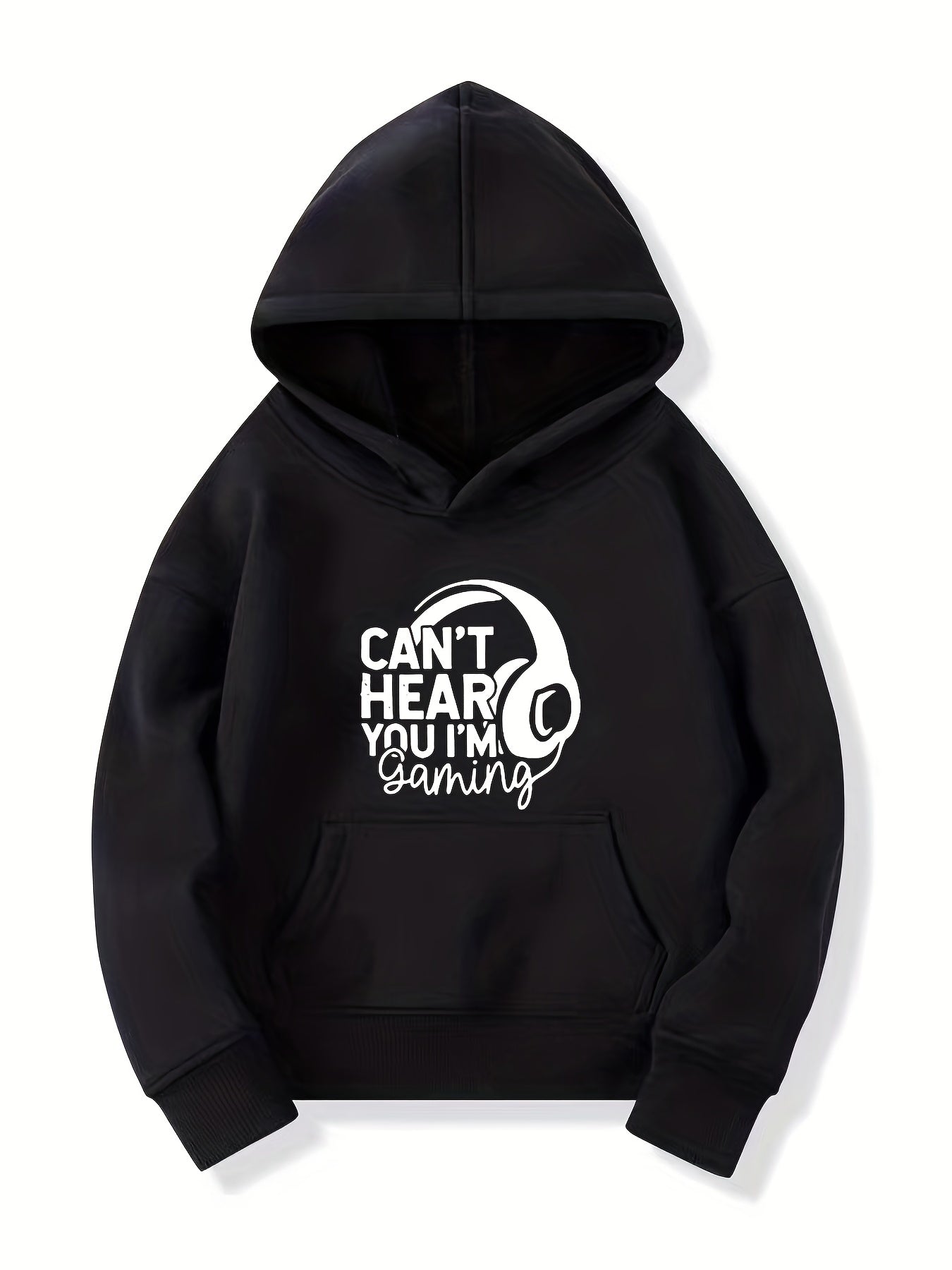 Kids Gaming Letter Print Hoodie Spring Fall Boys Sweatshirt