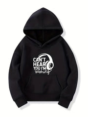 Kids Gaming Letter Print Hoodie Spring Fall Boys Sweatshirt