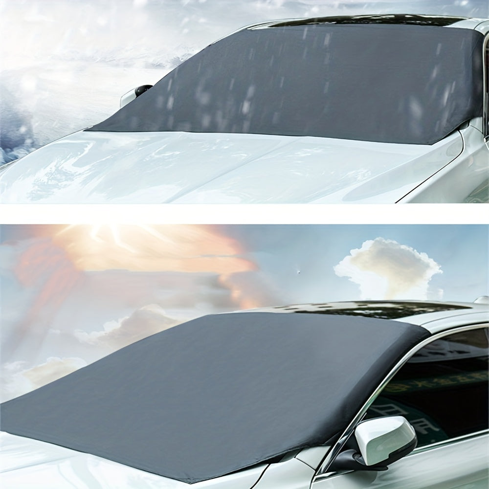Automobile Magnetic Sunshade Cover Car Windshield Snow Sun Shade