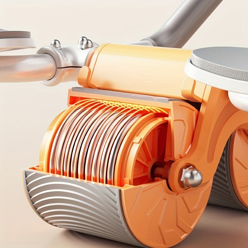 Ab Roller Wheel with Dual Wheels and Comfortable Handle