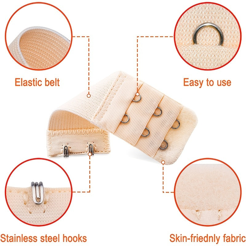 Comfortable Bra Extenders Straps for Braless Look Women