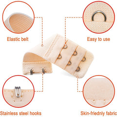 Comfortable Bra Extenders Straps for Braless Look Women