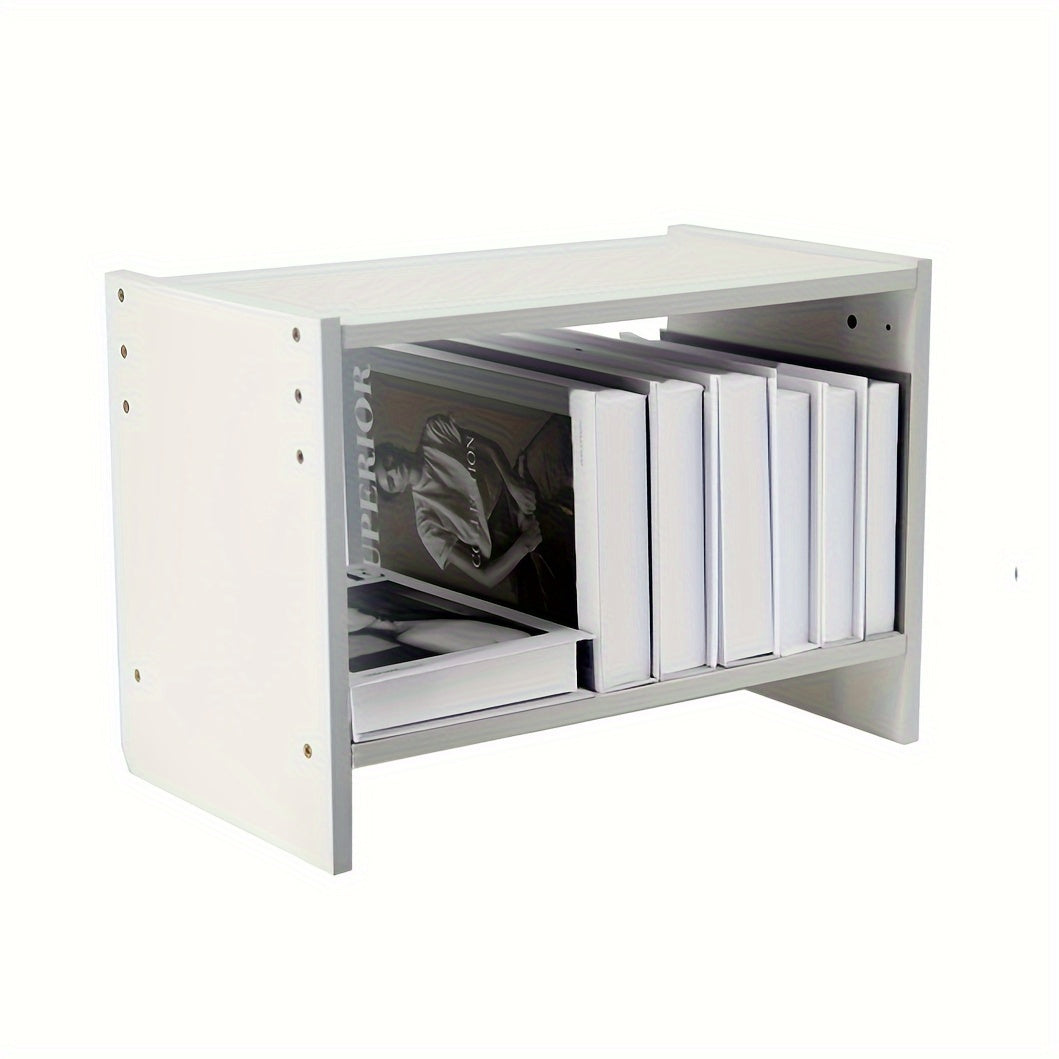 Desk Bookshelf Storage Rack Study Table Cabinet Organizer