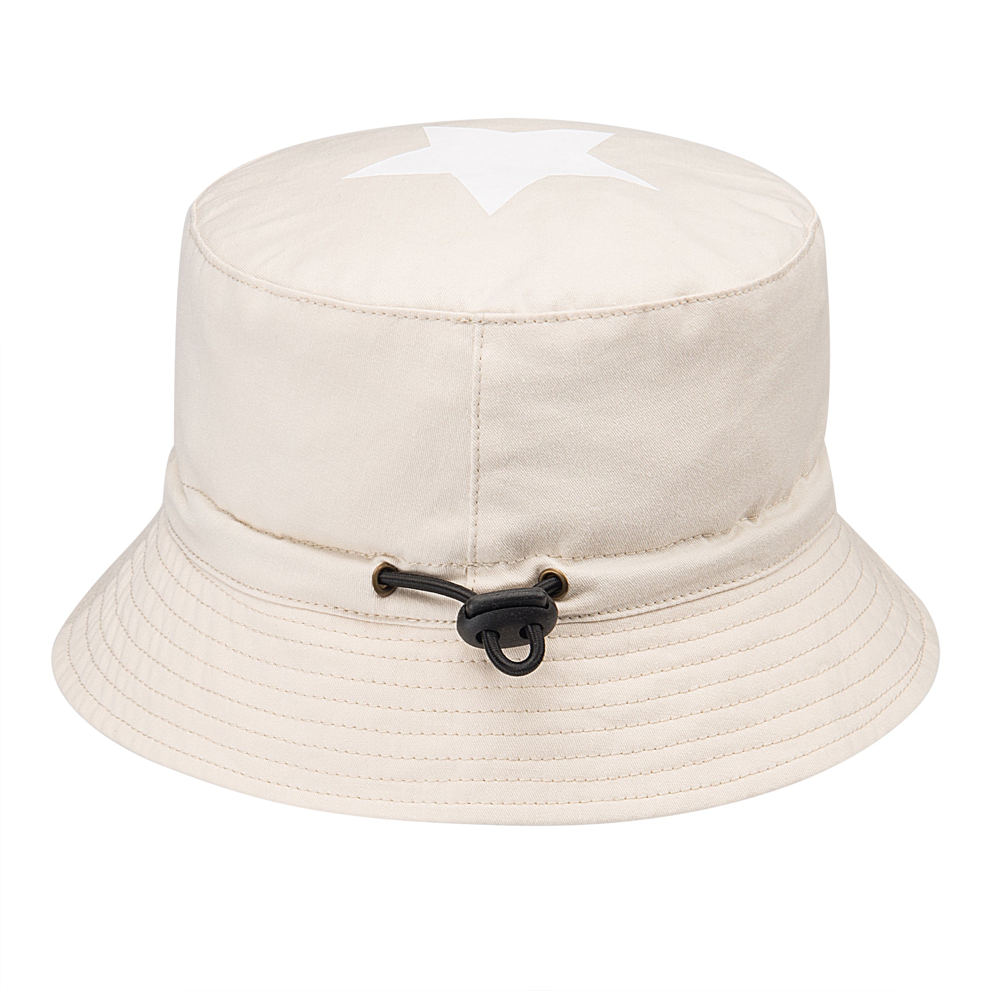 Boys Star Pattern Fisherman Hat, Adjustable Wide Brim