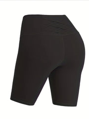 High Waist Butt Lifting Biker Shorts for Women