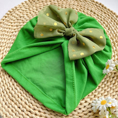 Soft Bowtie Baby Hat for Newborns Spring Summer Thin Headband