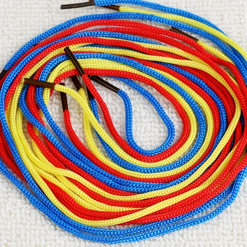 Wooden Rope Tying Game Board for Fun Learning