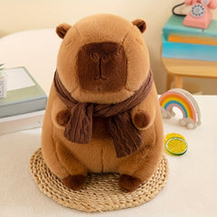 Cute Plush Toy with Scarf - Perfect Birthday Gift for Friends