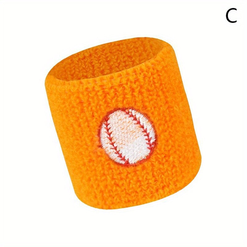 1pc Sports Wristbands Wrist Sweatbands Basketball Baseball Football Fitness