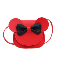 Kids Crossbody Bag with Bow Shoulder Strap Mini Coin Purse for Girls
