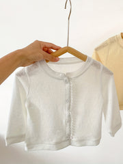 Baby Girls Casual Long Sleeve Cardigan