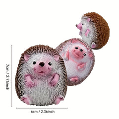 3pcs Hedgehog Sensory Squeeze Balls Birthday Party Favors