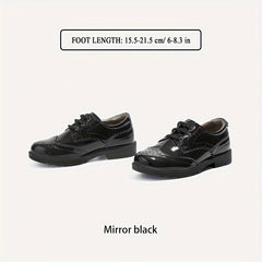 TARANIS Boys Classic Loafer Shoes Lightweight Comfortable Non Slip Flat Shoes