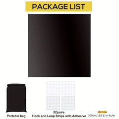 DIY Portable Travel Blackout Curtain - Home Decor
