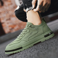 Men's Casual Skate Shoes Lace up Walking Sneakers