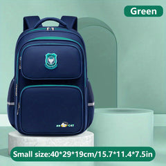 Large Capacity Backpack with Reflective Strip Spine Protection