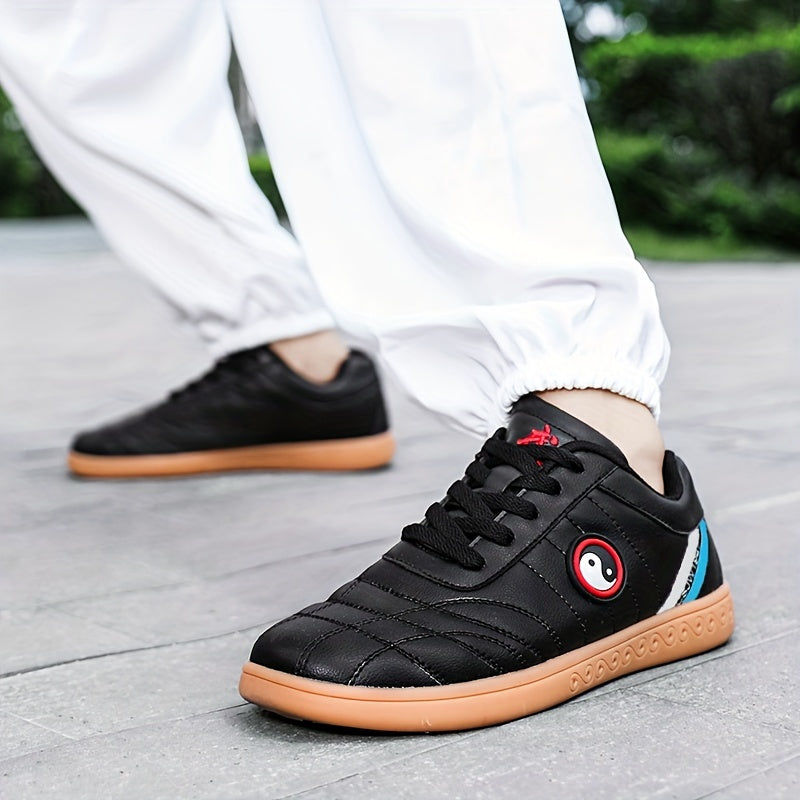 Women's Faux Leather Skate Shoes Lightweight Flat Sport Shoes