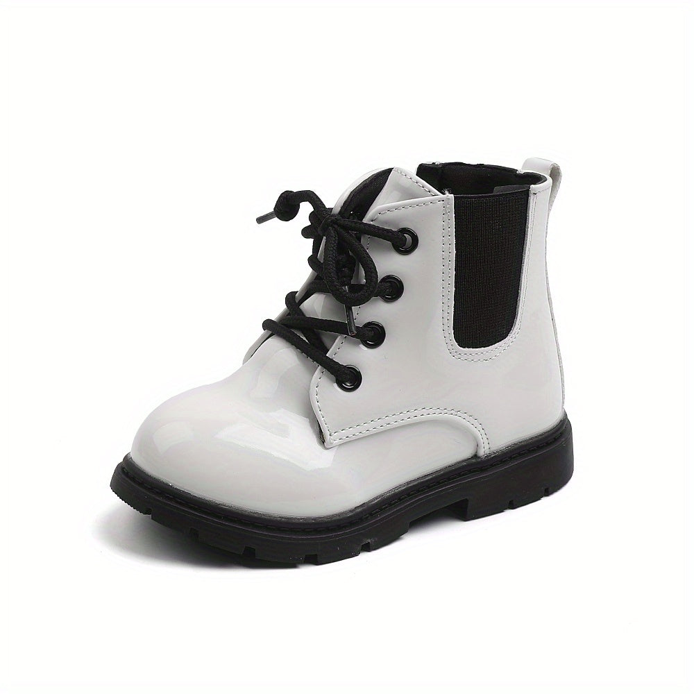 Boys Zipper Boots Lightweight Non Slip All Seasons
