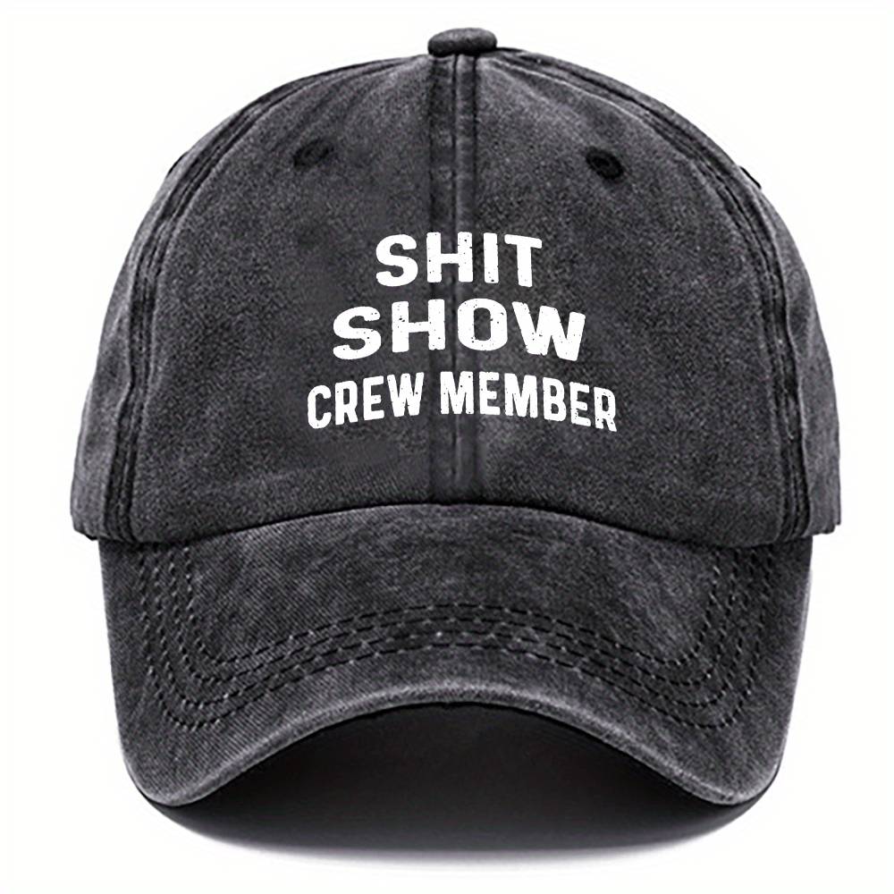 Washed Cotton Baseball Cap Sun Protection Hat For Men And Women