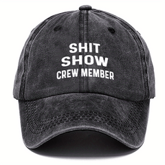 Washed Cotton Baseball Cap Sun Protection Hat For Men And Women