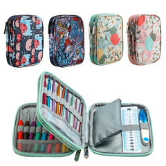 Portable Knitting Bag Crochet Storage Tote Yarn Accessories Organizer