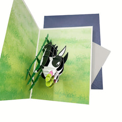 3D Pop Up Dog Card - Ideal for Any Dog Lover!