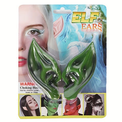 Latex Elf Ears Demon Witch Party Prom Dress Up Props