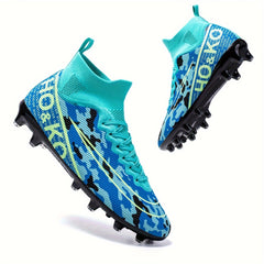 Men's High Top Non Slip AG Football Cleat