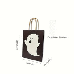 10pcs Spooky Ghost Gift Bag for Halloween Birthdays Weddings