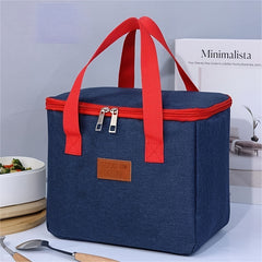 Waterproof Insulated Lunch Box Bag for Office Workers