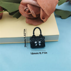 1:12 Dollhouse Butterfly Bag Tote Aluminum Alloy OB11 Scene Props