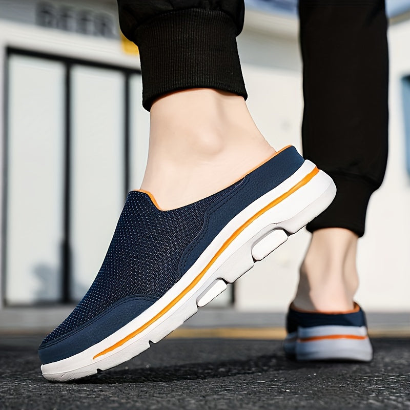 Men's Breathable Mule Shoes Soft Sole Slippers