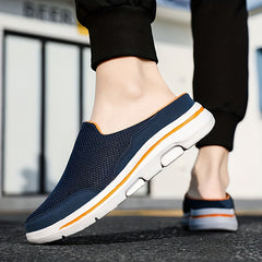 Men's Breathable Mule Shoes Soft Sole Slippers