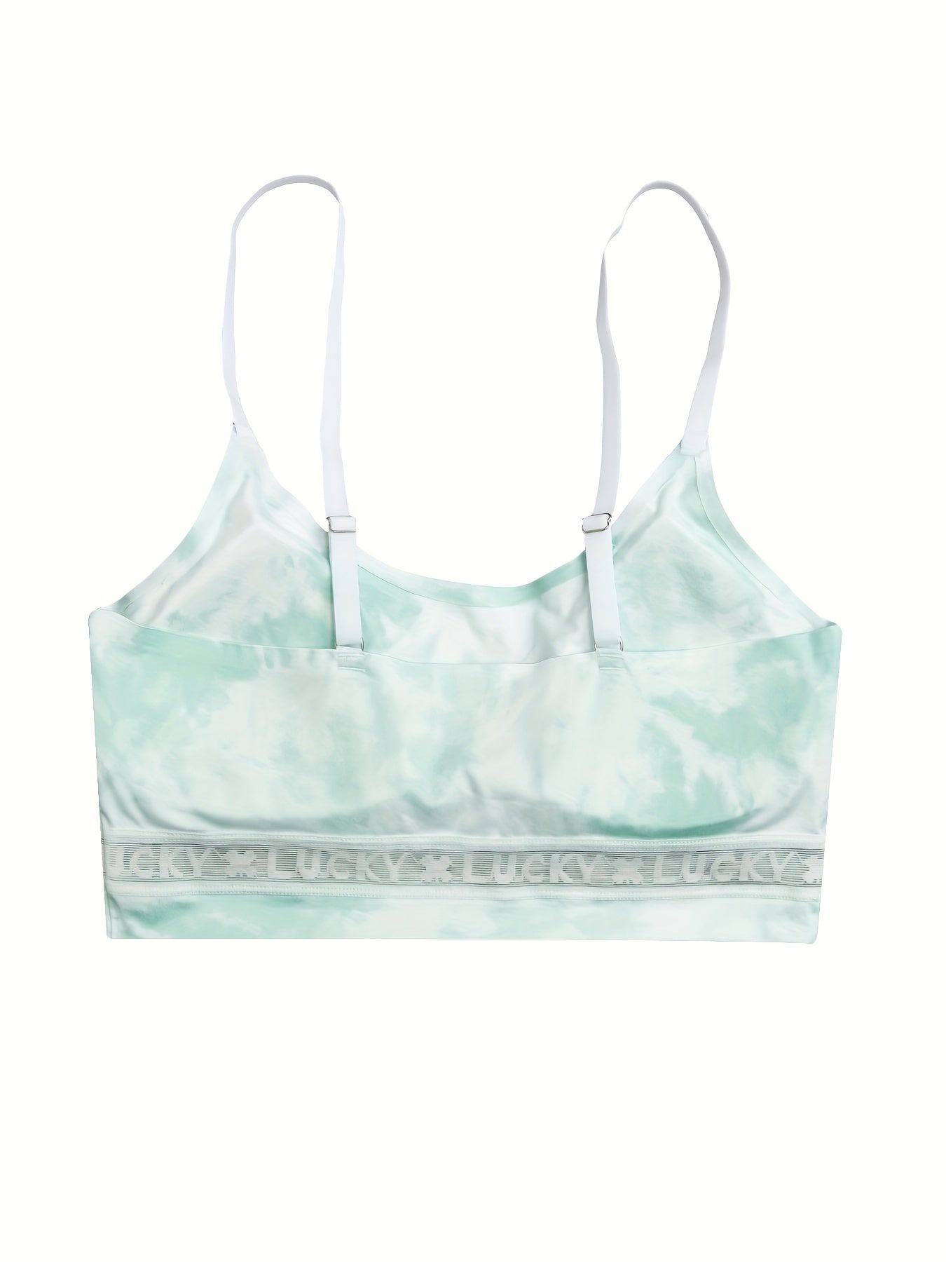 3-Pack Tie Dye Seamless Cami Bra Set