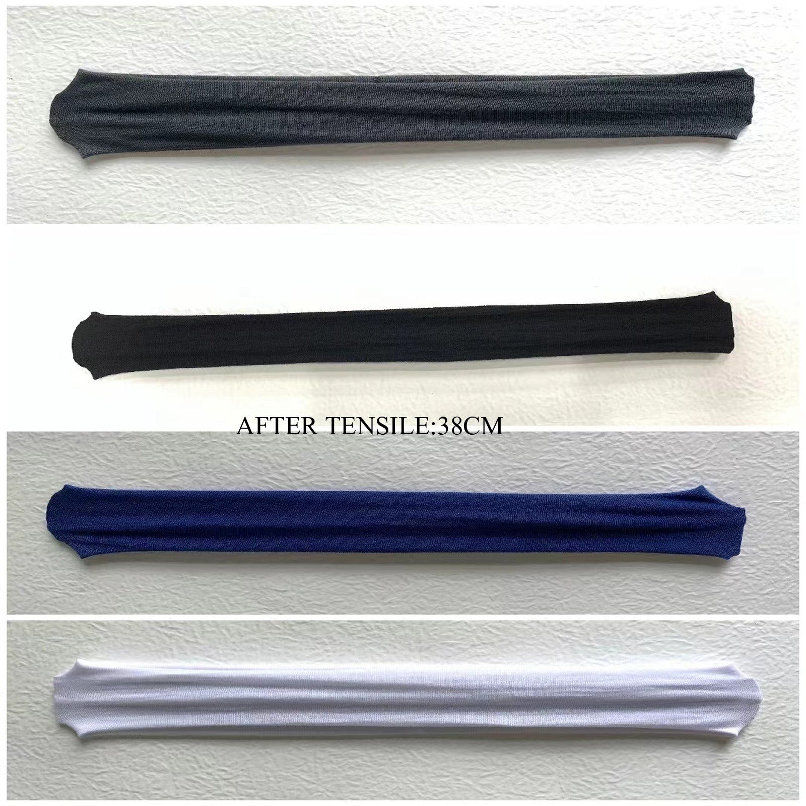 6pcs Solid Hair Band