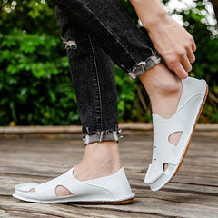 Men's Comfy Clogs Hollow Out Non Slip Garden Shoes
