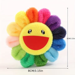 Cute Sunflower Brooch for Kids Clothing Hats and Bags