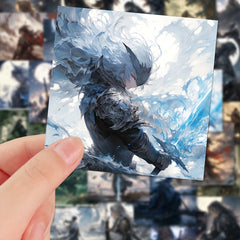 54pcs Swordsman Pvc Waterproof Stickers Laptop Luggage Notebook Bike Cup