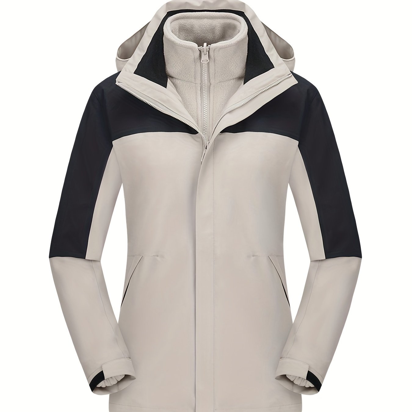 Women's 3-in-1 Waterproof Jacket for Outdoor Adventures
