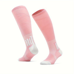 Men's Compression Sport Socks Nylon Blend Sweat Absorbing Breathable Socks
