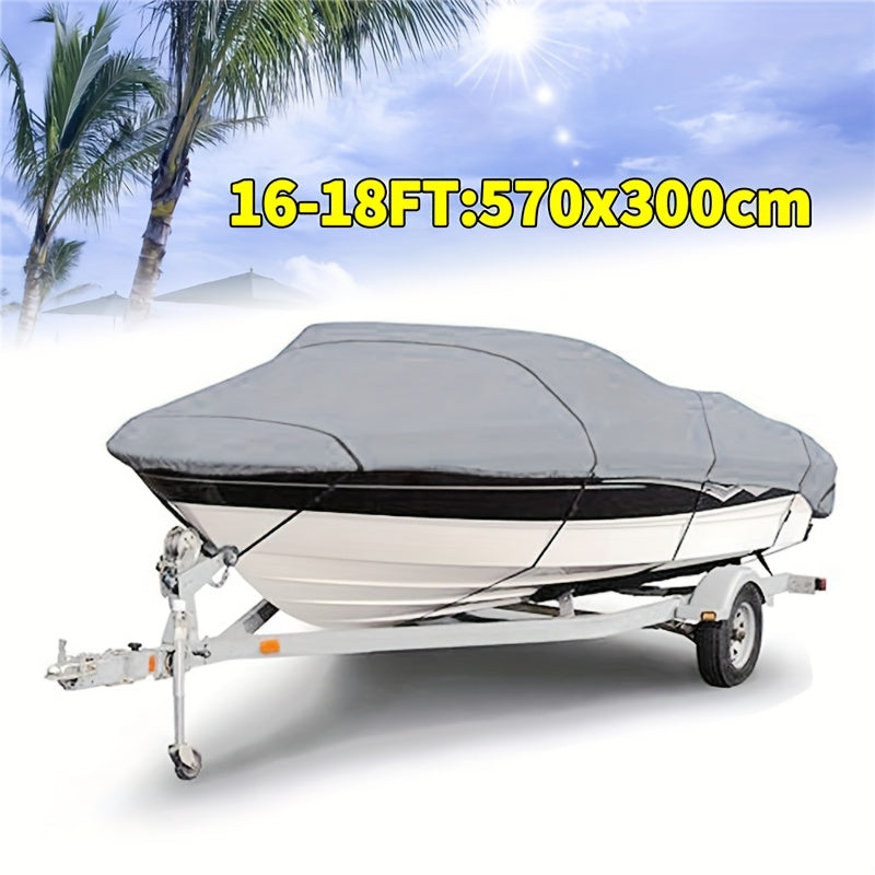 Outdoor Waterproof Sunscreen Boat Cover Reflective 300D 3 35 6 71meter