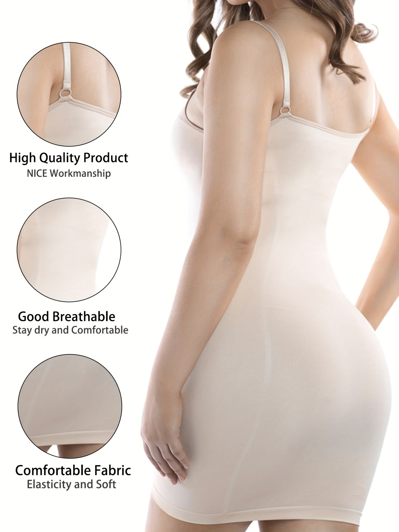 Tummy Control Slip Dress Body Shaper Women's Underwear