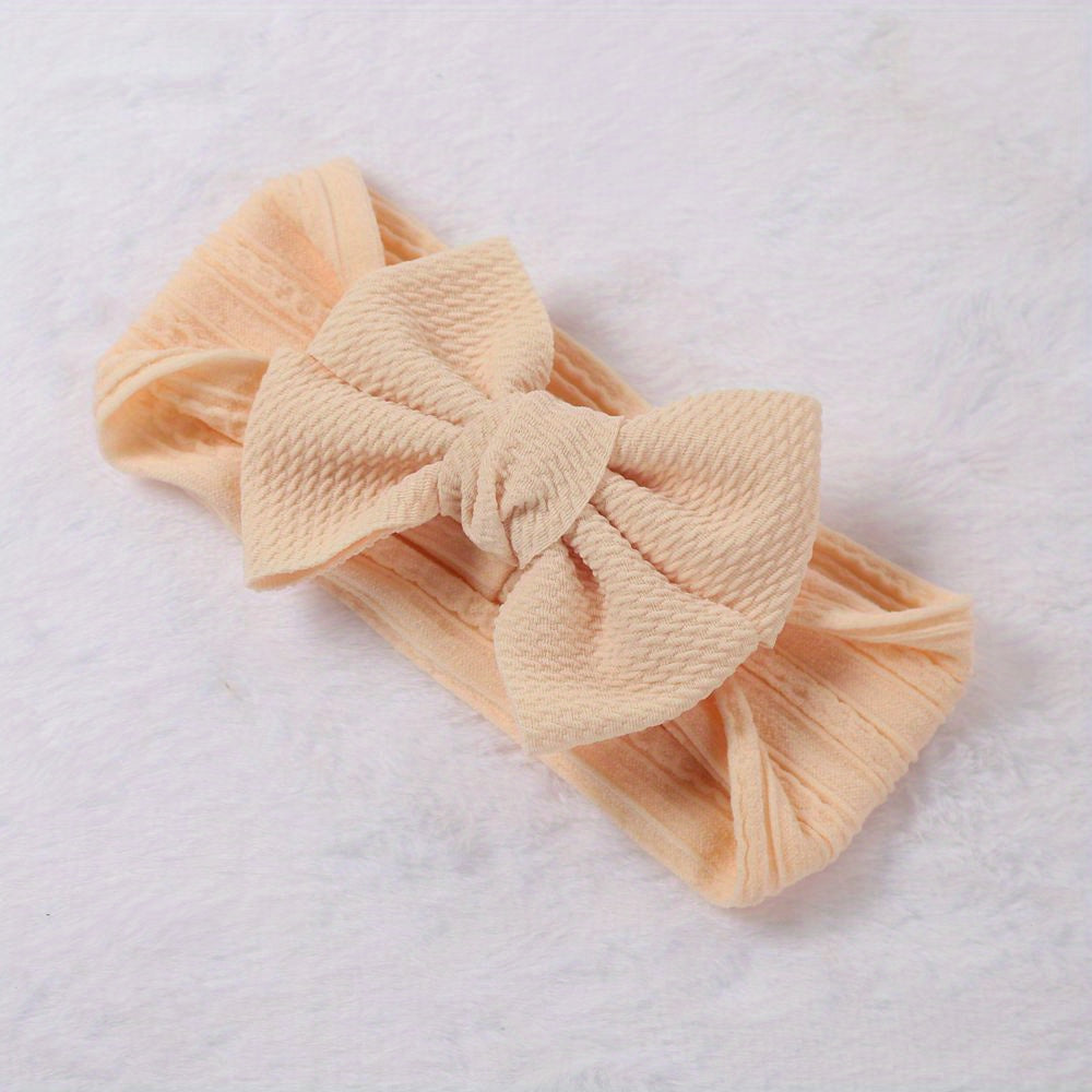 Baby Girls Nylon Bowknot Headband Hair Accessories