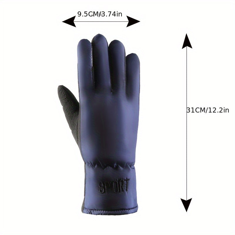 Winter Cycling And Skiing Gloves For Men And Women
