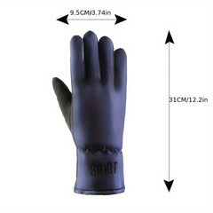 Winter Cycling And Skiing Gloves For Men And Women