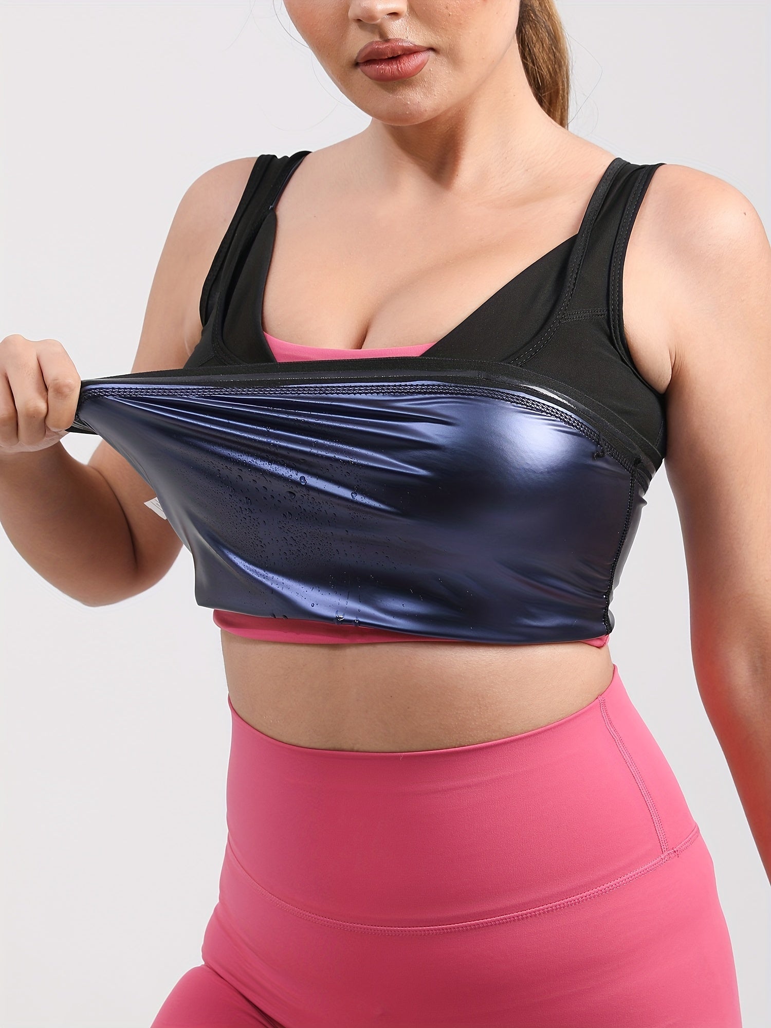 Women's Sweat Vest Waist Trainer Sauna Suit Tank Top