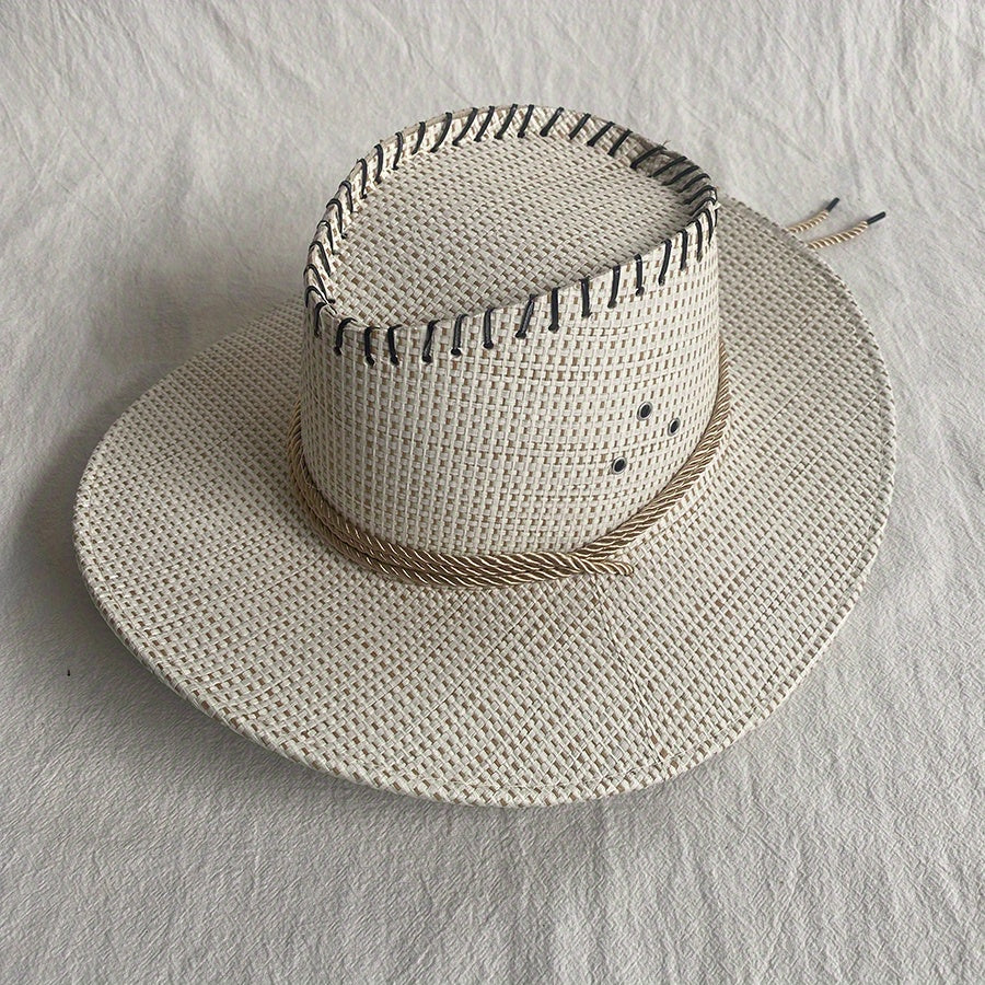 Summer Straw Western Cowboy Hat